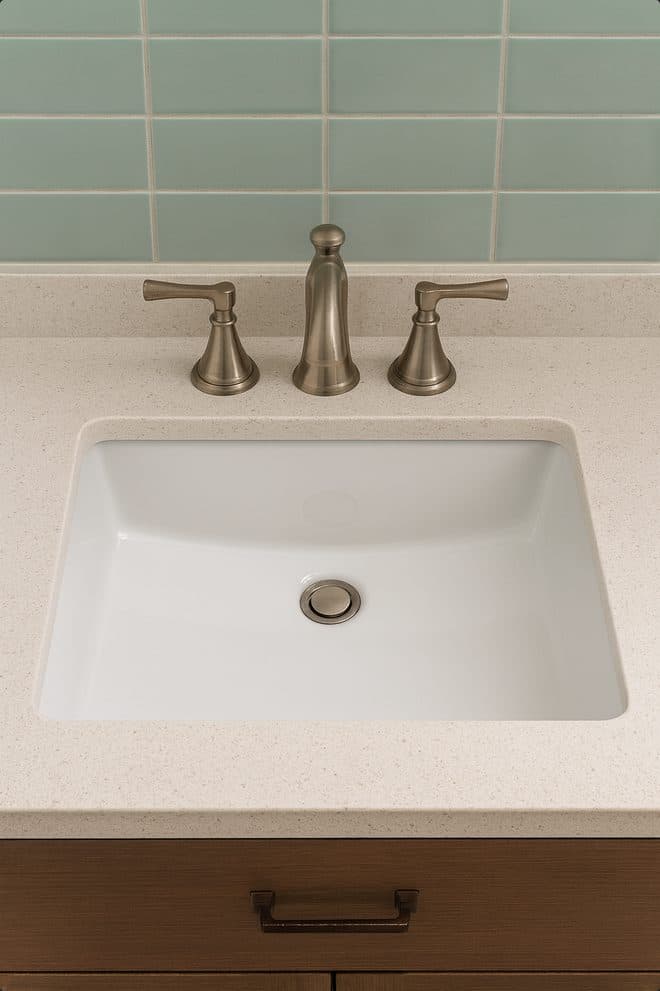 Lavabo em Travertino